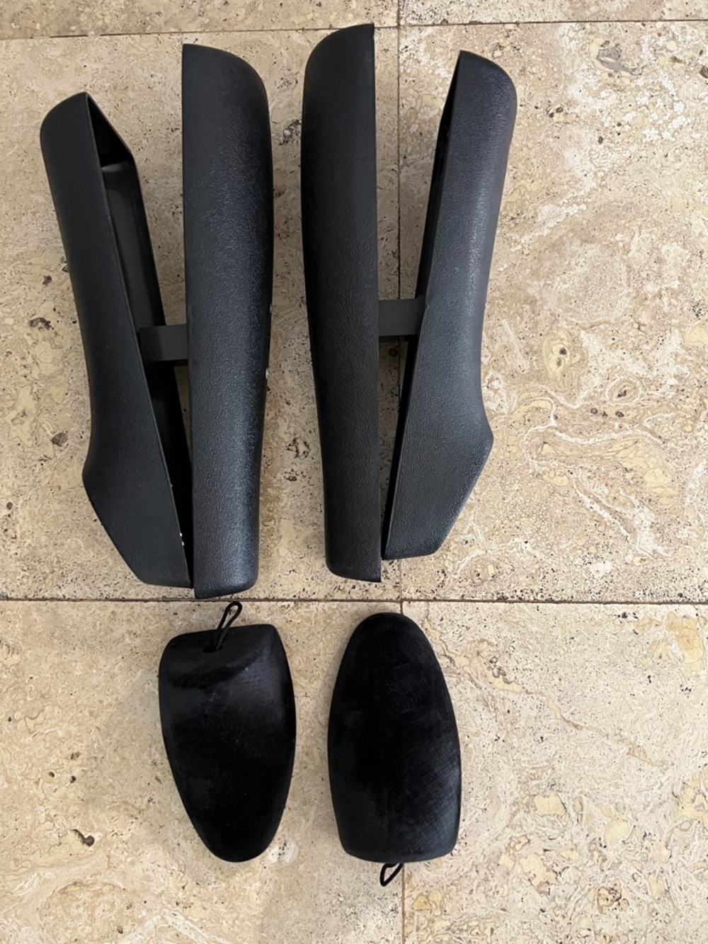 VTG Imperial Marlborough Black Leather Tall English Riding Boots Men's Size 8 - Picture 13 of 16